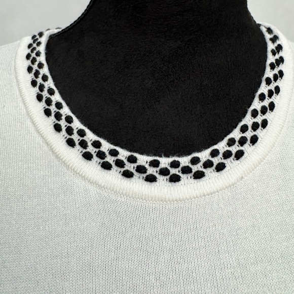 💎 Karl Lagerfeld Short Sleeve Top White - Picture 4 of 10